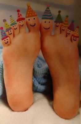 happy feet!