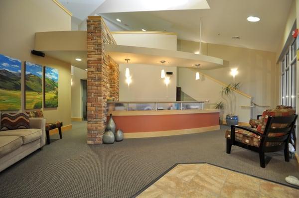 Front reception area