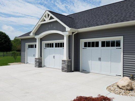 Overlay Carriage House Door