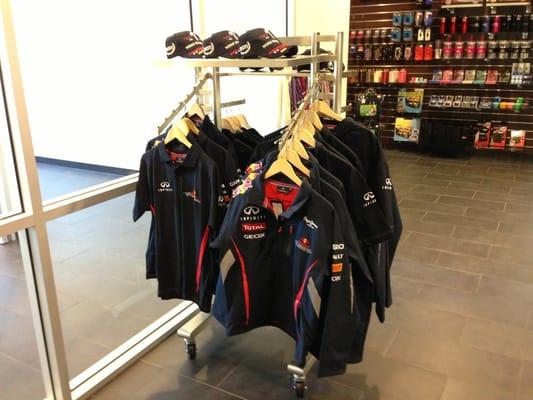 Red Bull Racing F1 Merchandise available in the Parts Boutique.