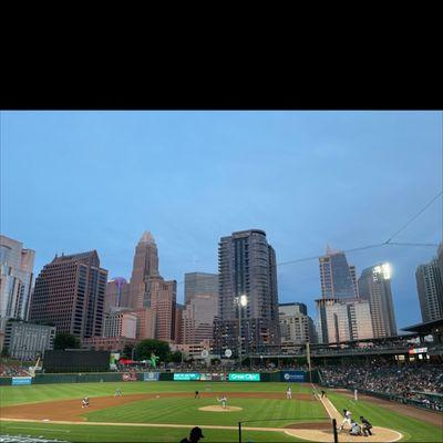 Dusk at the field