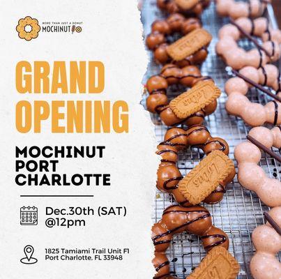 Grand Opening 12/30