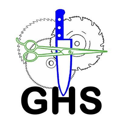 Official logo for GHS at https://GreaterHoustonSharpening.com/Locations/greater-houston-sharpening-woodcraft-southwest/ for more info.