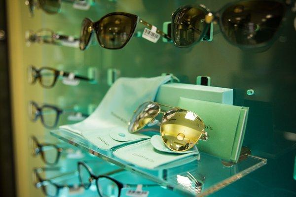 Tiffany & Co. sunglasses and eyewear 2017 collection.