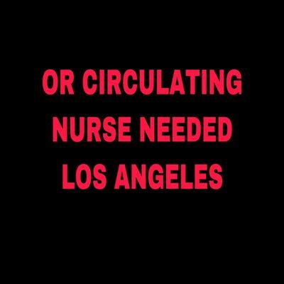 OR Circulating Nurse