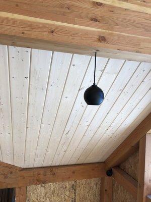 Audiophile pendant speakers