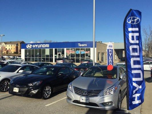 Team Hyundai- View of the Dealership