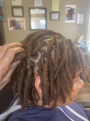 Instant locs