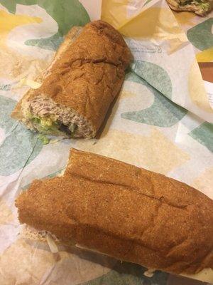 Tuna sub perfection