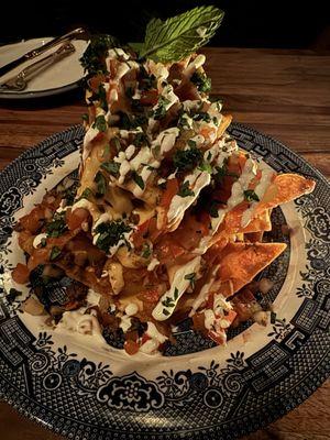 Wonton nachos