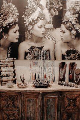 Jewelry collection from Bali & Thailand