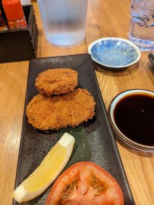 Curry potato croquette