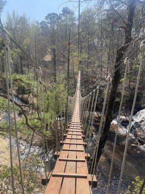 One of the bridges you get to cross