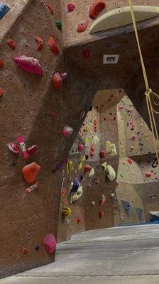 Bouldering/ rock climbing wall