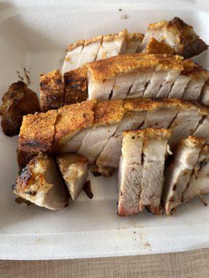 Pork roast with crispy skin