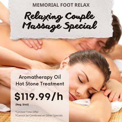 Memorial Foot Relax
 9654 Katy Fwy #B, Houston, TX 77055
 Call Us at 281-974-4519