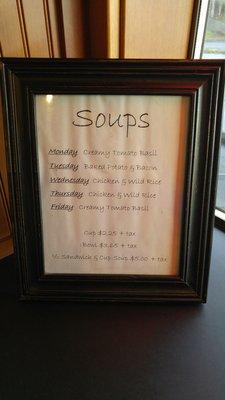 Soup selection