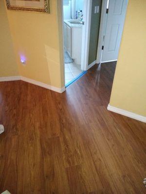 Vinyl plank floor