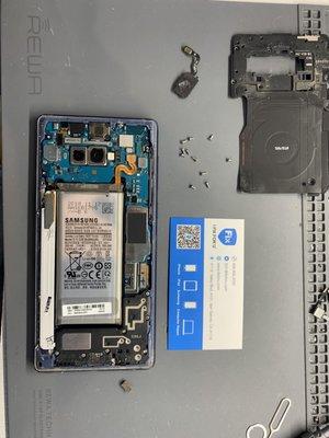 Samsung Note 9 screen replacement