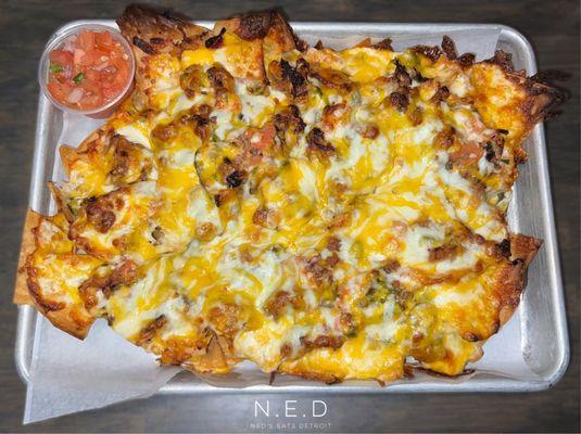 Nachos with Pulled Pork