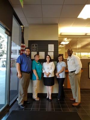 Los Angeles branch staff ready to help you with any of your financial needs and goals.