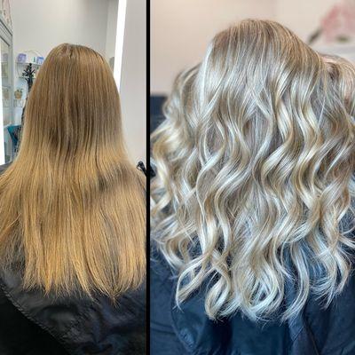 Before and after Color