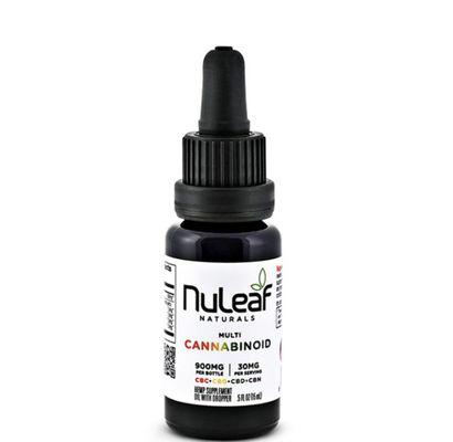 New NuLeaf Multi Cannabinoid with CBG, CBC, CBN and CBD