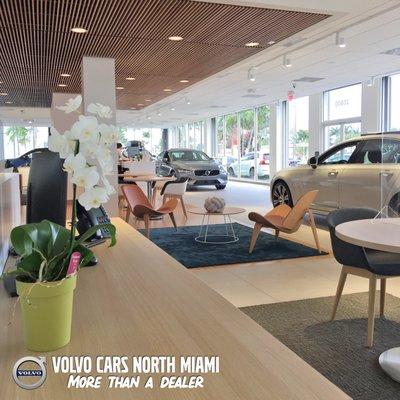 Volvo Cars North Miami sales showroom