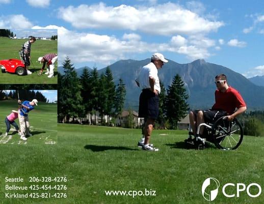 Adaptive Swing Clinic @ the Boeing Classic