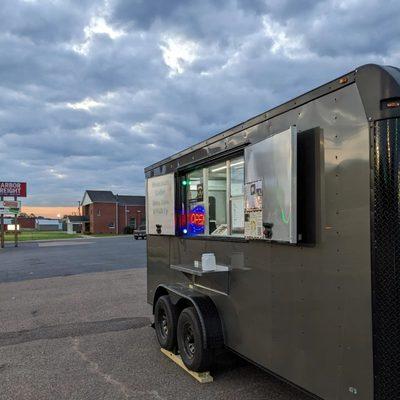 Coffee and tea trailer.  We feature frappes, Italian soda, lemonade, and Lotus Energy drinks as well. Can mix together what you want.