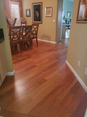 Dining room floor