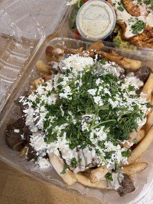 Beef Shawarma Fries - SO good!