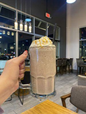 Frozen hot chocolate