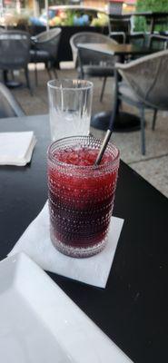 Hibiscus ginger drink