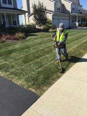 Residential mowing