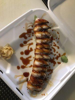 eel shrimp roll