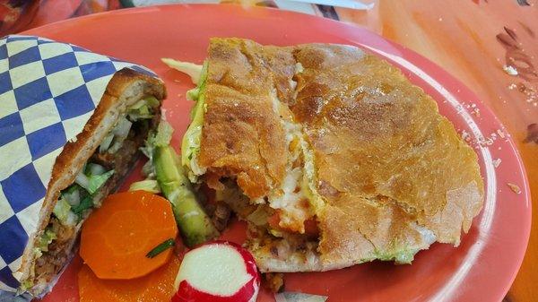 Torta de asada(mexican steak sandwich)