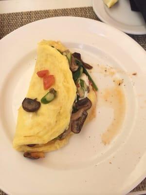 Vegetarian omelet