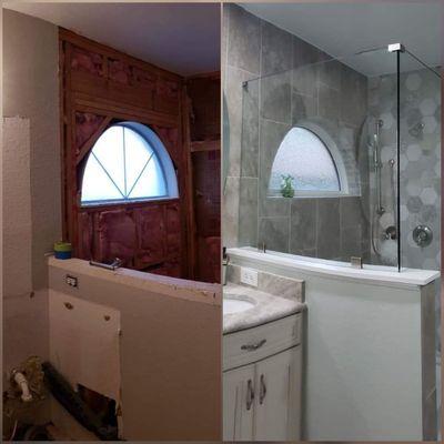 Master bathroom remodel