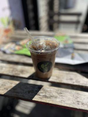 Small iced coffee