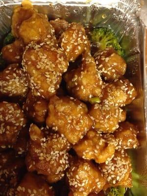 Sesame seed chicken