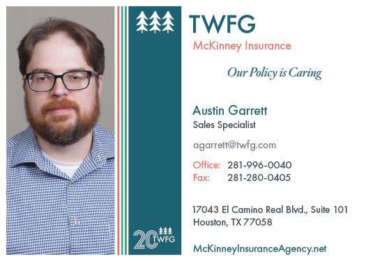 Austin Garrett - Sales Specialist - McKinney Insurance