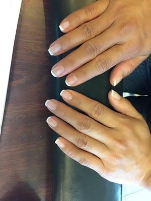 Shellac French mani