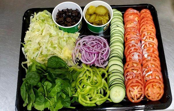 Veggie platter