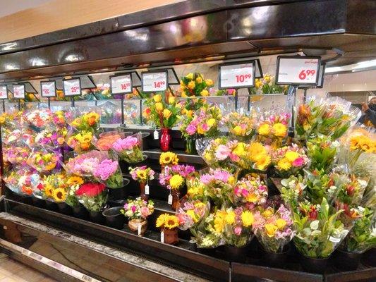 Great selection of fresh flowers!