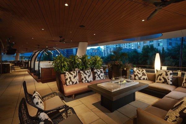 Del Frisco's Uptown Dallas Upstairs Patio