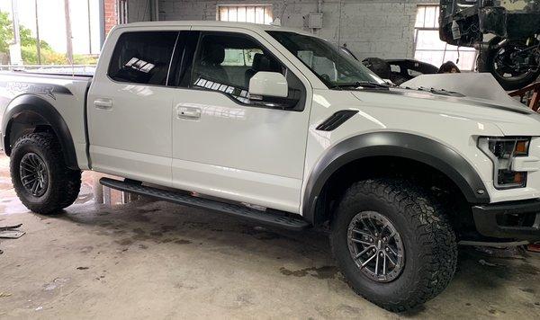 2019 ford raptor 
Paint job done