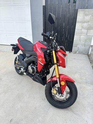 Brand new Z125 pro