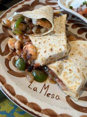 Quesadilla de Camarones