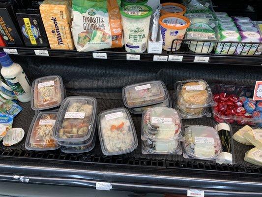 Prepared foods to grab & go